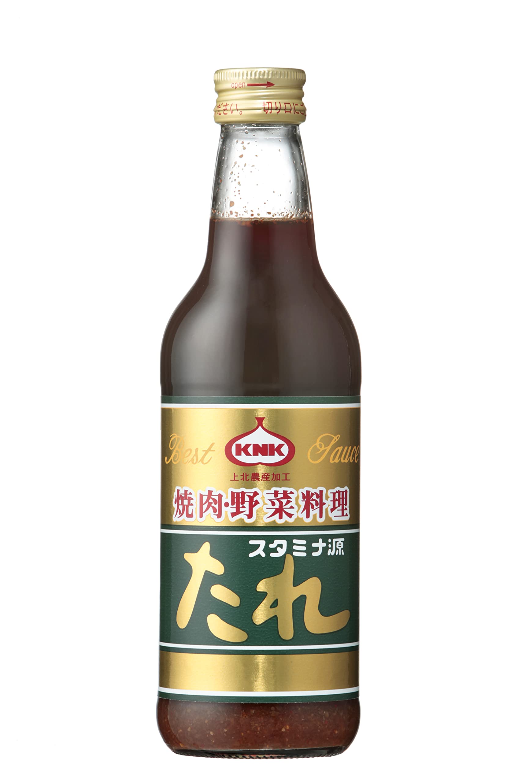 Kamikita Agricultural Products Knk Stamina Bbq Sauce 390ml Barbecue Flavor