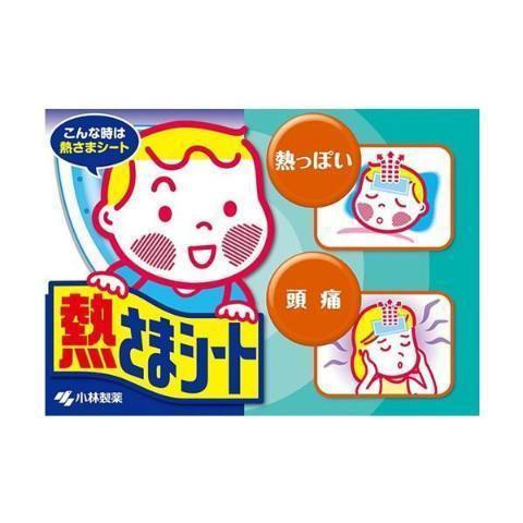 Kobayashi Netsusama Cooling Gel Sheets for Kids 16 Pads