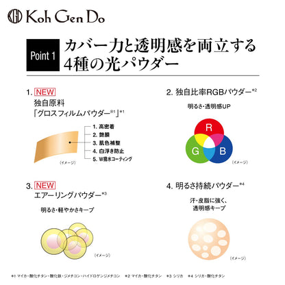 Koh Gen Do Maifanshi Aqua Foundation SPF25 PA++ 30ml Liquid Foundation