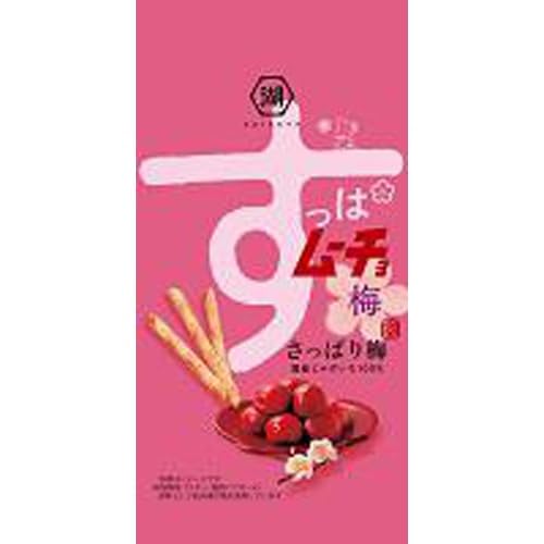 Koikeya Suppamucho Ume Plum Potato Stick Chips 34G Pack of 6