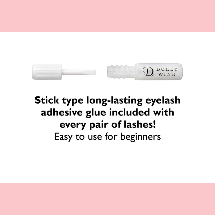 Dolly Wink Easy Lash No.1 Natural Long False Eyelashes by Koji