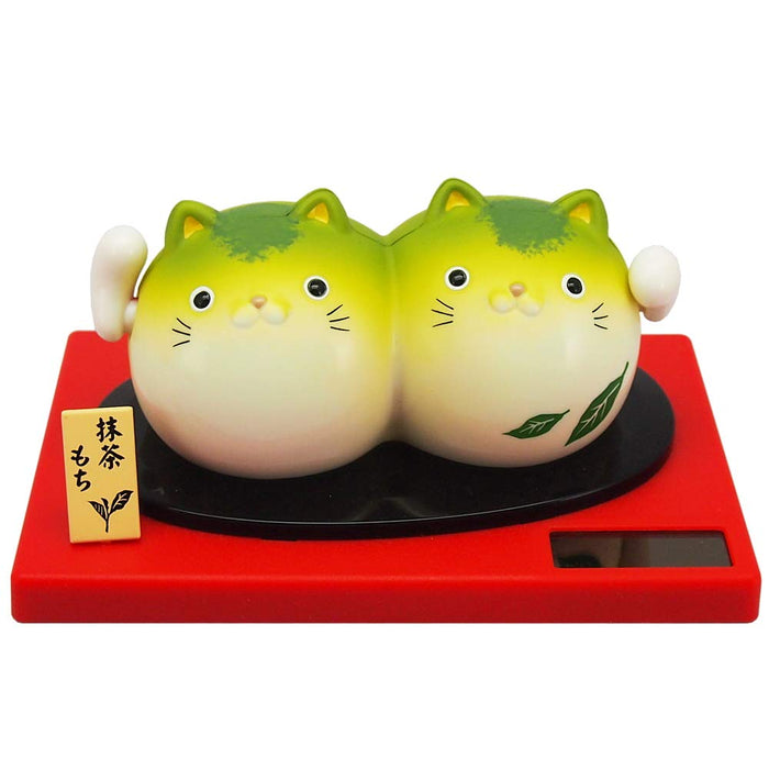 Kokusai Dsp Solar Maneki Neko Tea Candy Cat Matcha Mochi RC-20Gr