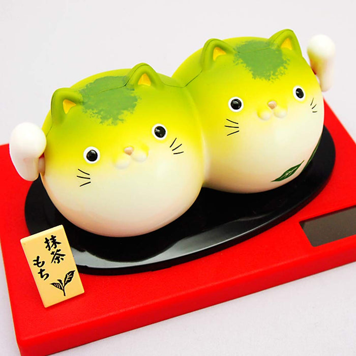 Kokusai Dsp Solar Maneki Neko Tea Candy Cat Matcha Mochi RC-20Gr