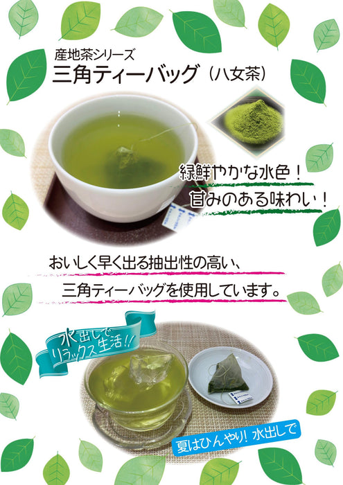 Guotai Building Kokutaro Yamecha Triangle With Matcha Tea Bags TB40P