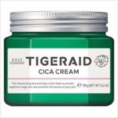 Kosé Tigeraid Cica Moisturizing Repair Cream 150g for Face and Body