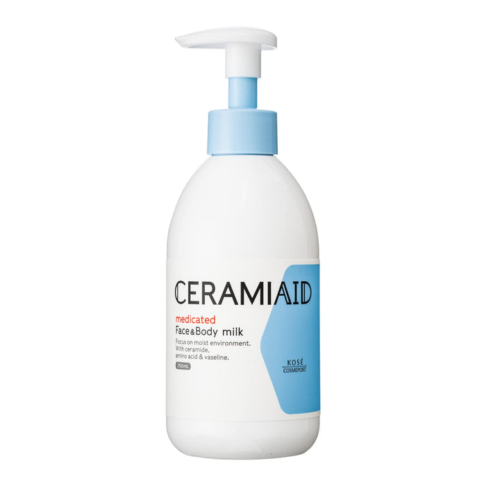 Ceramiaid Kose Medicated Skin Milk 250ml Hydrating Moisturizer for Sensitive Skin