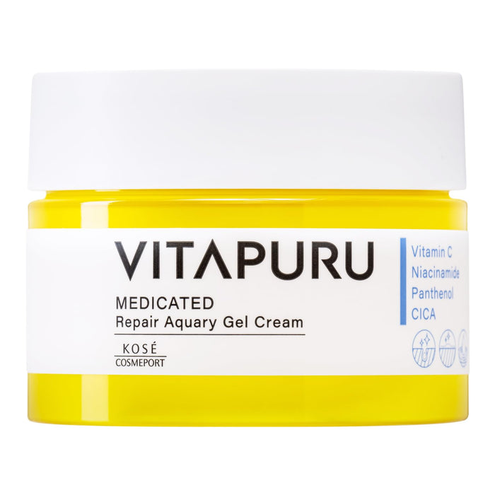 Vitapur Kose Vitaple 修复水润凝胶霜，含维生素 C 和神经酰胺，90G