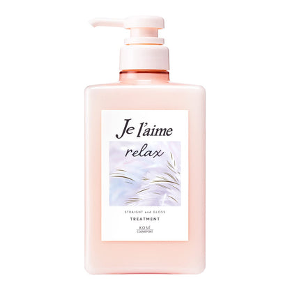 Je l'aime Relax Midnight Repair Hair Treatment Straight Gloss Pump 480Ml
