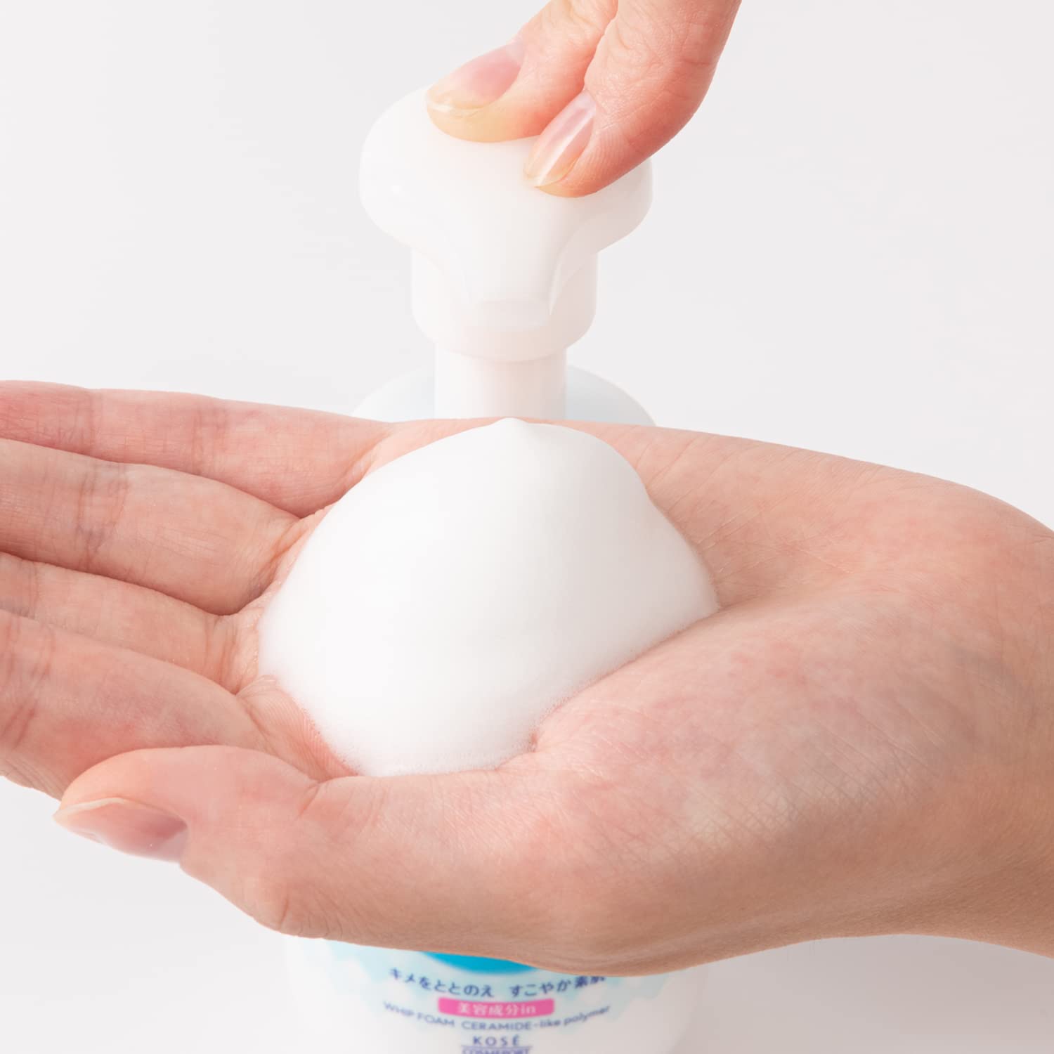 Softymo Kose Ceramide Foaming Face Wash 150ml for Sensitive Skin