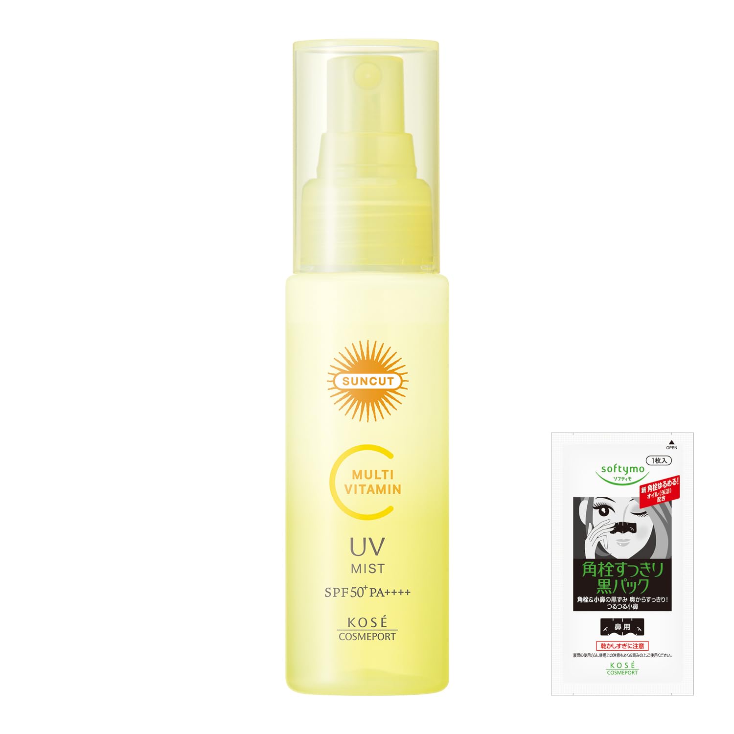 Suncut Multivitamin UV Mist SPF50+ PA++++ 60ml Sunscreen by Kose