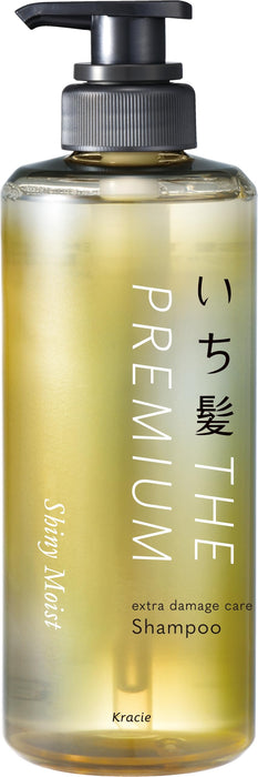 Ichikami Premium Shiny Moist Shampoo for Dry Hair 480ml by Kracie