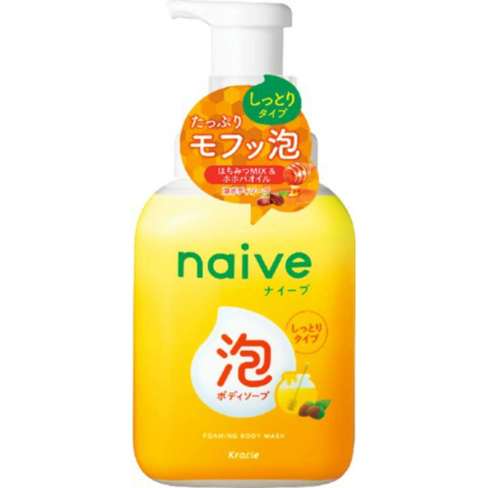 Shintech Kracie Naive 保湿泡沫沐浴露泵 500ml