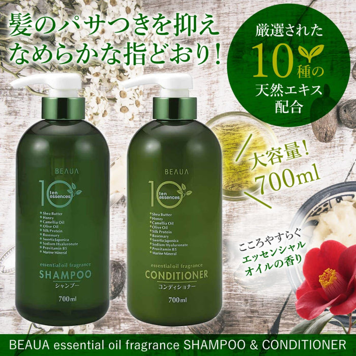 Kumano Oil Viewer 10 Essence Fragrance Shampoo 700Ml - Premium Hair Care