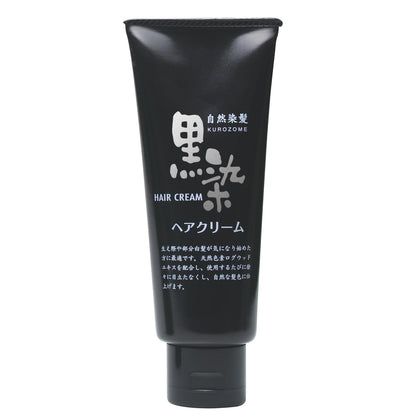 Kurobara Honpo Black Hair Cream 150G for Gray and Black Hair Dye Solution