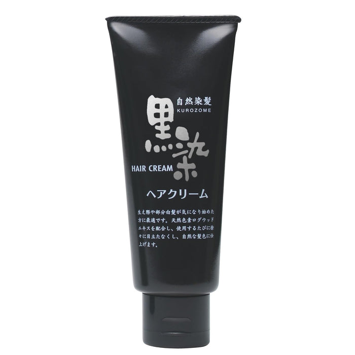 Kurobara Honpo Black Hair Cream 150G for Gray and Black Hair Dye Solution