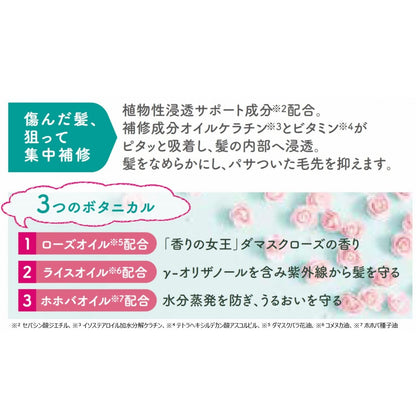 黒薔薇本舗 ロゼノア ローズオイル セラム リーブイン トリートメント 50ml ヘアオイル