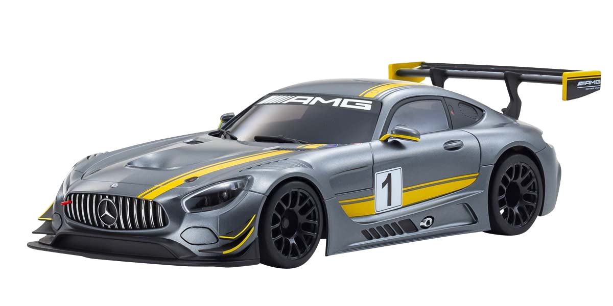 Kyosho Asc MR03W-MM Mercedes AMG GT3 Gray/Yellow MZP247GY