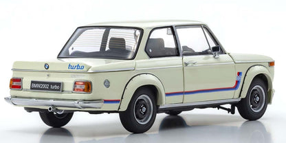 Kyosho 1/18 BMW 2002 Turbo Ks08544W White