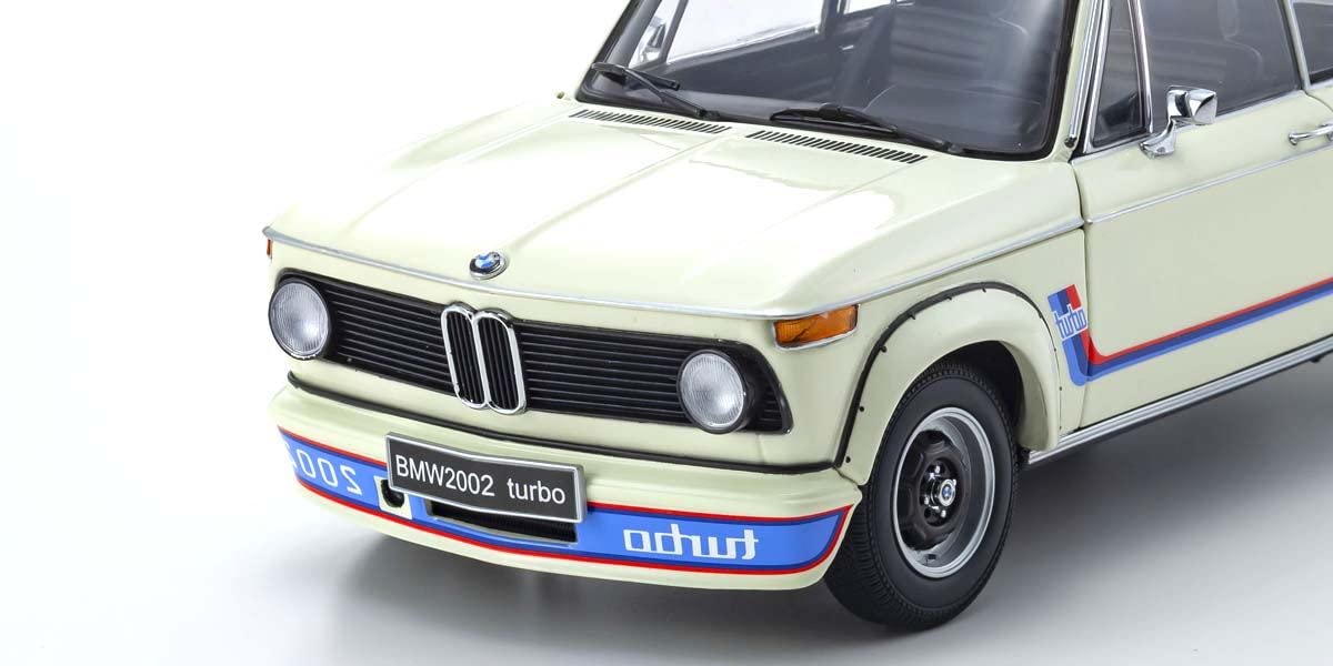 Kyosho 1/18 BMW 2002 Turbo Ks08544W White