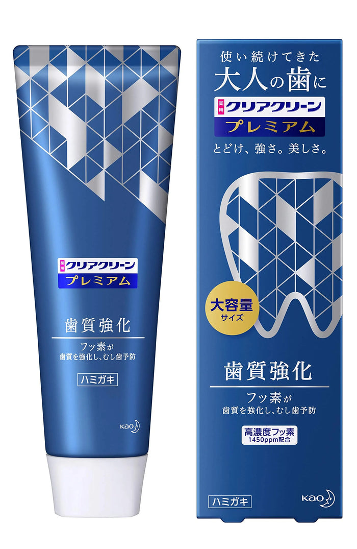 Kao Clear Clean Premium Caries Prevention [Large Capacity] 160g - Toothpaste Made In Japan