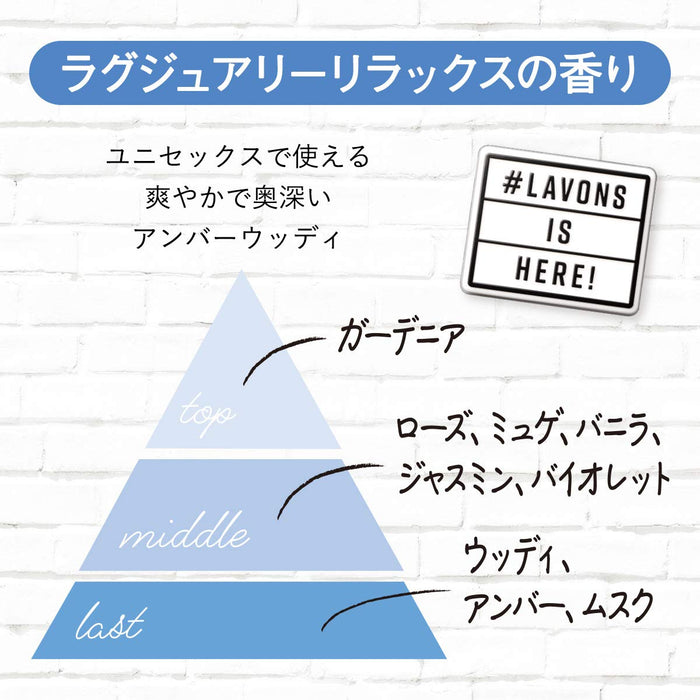 Lavons 汽車空氣清新劑夾除臭劑放鬆琥珀木香 2 件