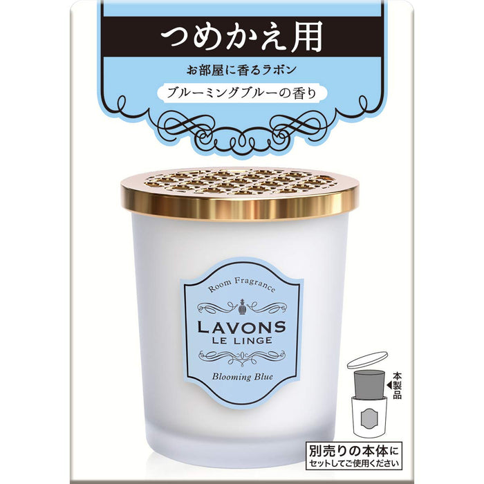 Lavons 空气清新剂凝胶绽放蓝白麝香补充装 150G