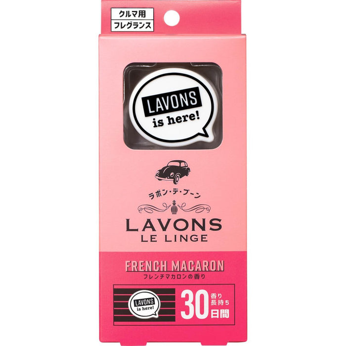 Lavons Car Air Freshener Clip Deodorizer French Macaron Fruity Floral 110G