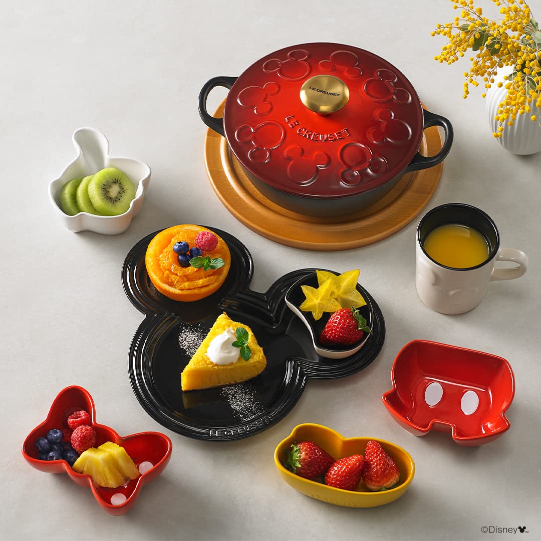 ル・クルーゼ ディズニー ミッキー ミニー ミニ ディッシュ セット 4pc