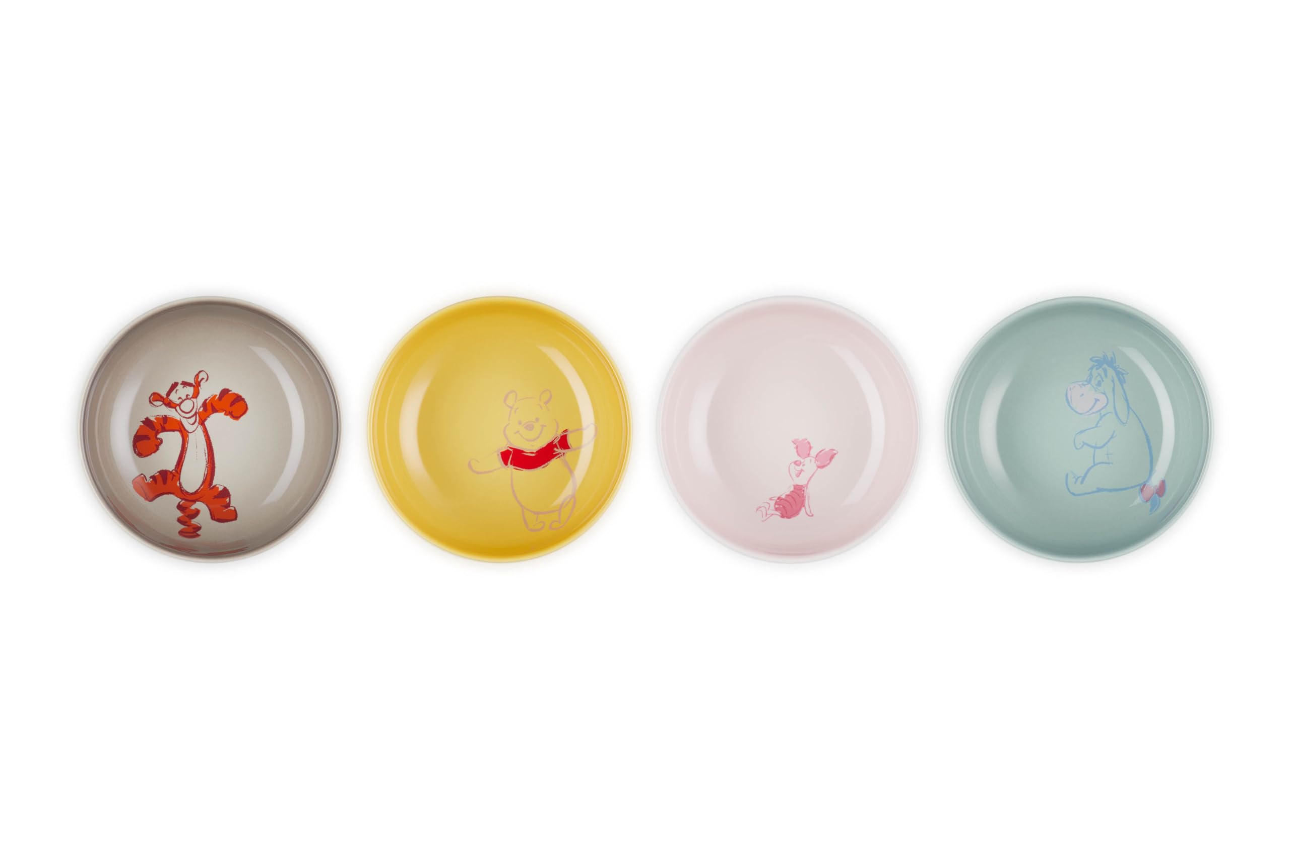 Le Creuset Disney Winnie The Pooh Dish Set 13cm Pack of 4 Official Jap