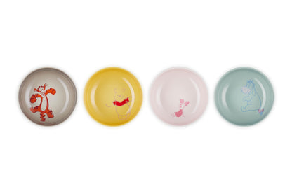Le Creuset Disney Winnie The Pooh Dish Set 13cm Pack of 4 Official Japan