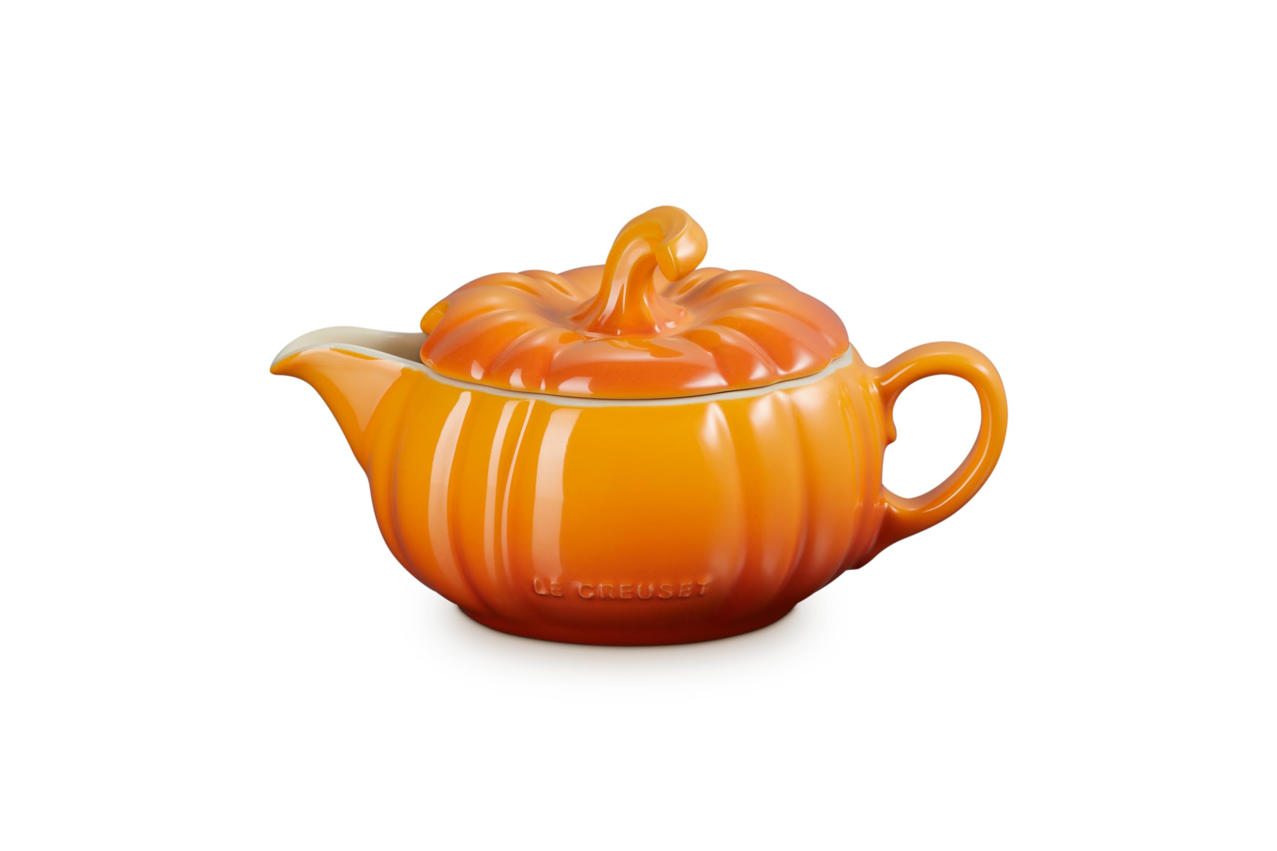 เรือน้ำเกรวี่ฟักทอง Le Creuset ขนาด 400 มล. สี Horse Chestnut เข้าไมโครเวฟได้