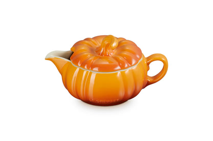 เรือน้ำเกรวี่ฟักทอง Le Creuset ขนาด 400 มล. สี Horse Chestnut เข้าไมโครเวฟได้