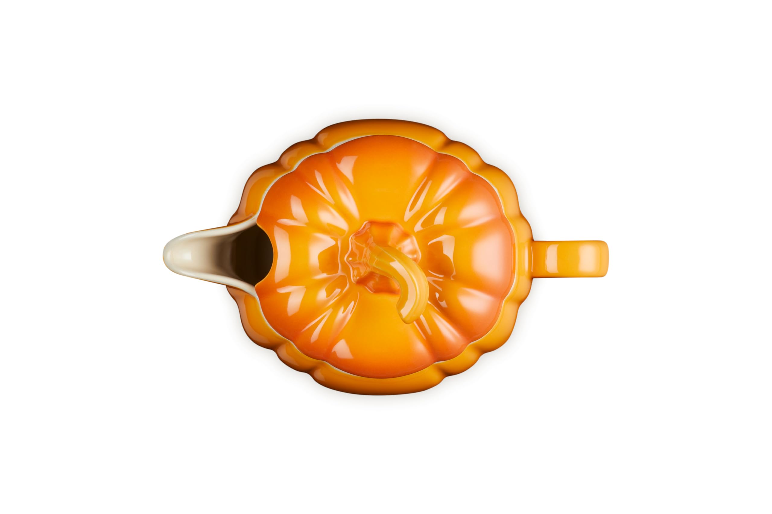 เรือน้ำเกรวี่ฟักทอง Le Creuset ขนาด 400 มล. สี Horse Chestnut เข้าไมโครเวฟได้