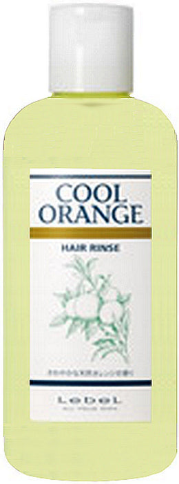 Level Cool Orange Hair Rinse 200ml - Refreshing Scalp Care for All Hair Types