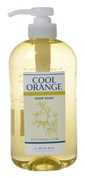 Level Cool Orange Hair Soap 600Ml - Revitalize Your Hair with Fresh Citrus Cleanser