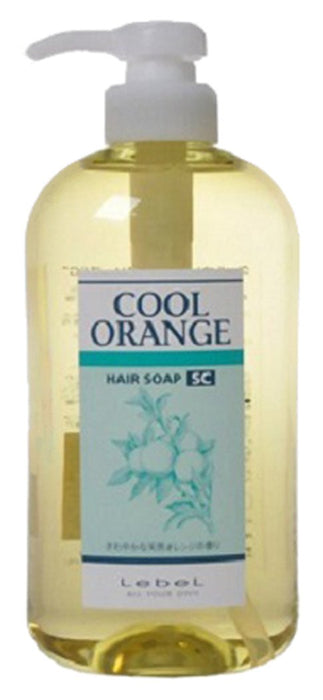 Level Cool Orange Hair Soap Sc 600Ml - Revitalize and Cleanse Your Hair