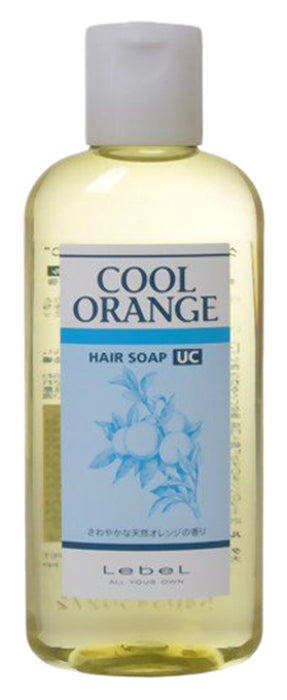 Level Lebel Cool Orange Hair Soap UC 200ml - Refreshing Hair Cleanser