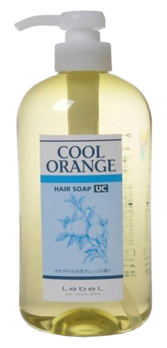 Level Cool Orange Hair Soap UC 600ml - Refreshing Hair Cleanser