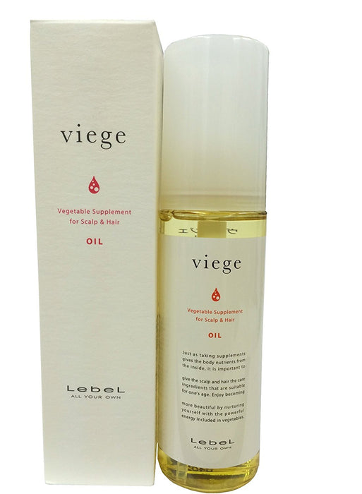 Lebel Cosmetics Lebel Viege Hair Oil 90Ml Nourishing Treatment