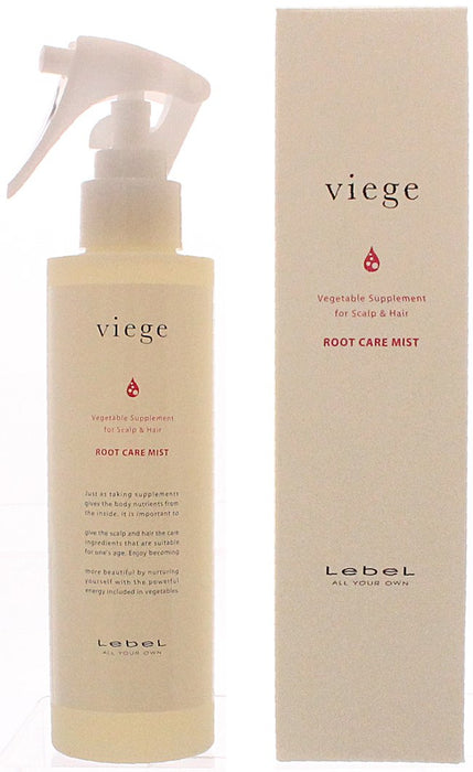 Lebel Cosmetics Viege Root Care Mist 180ml for Healthy Hair