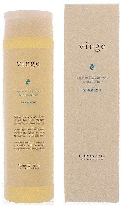 Lebel Cosmetics Lebel Viege Shampoo 240Ml Beige | Natural Hair Care