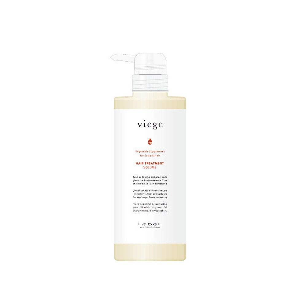 Lebel Cosmetics Viege Treatment V 600Ml Beige Hair Treatment