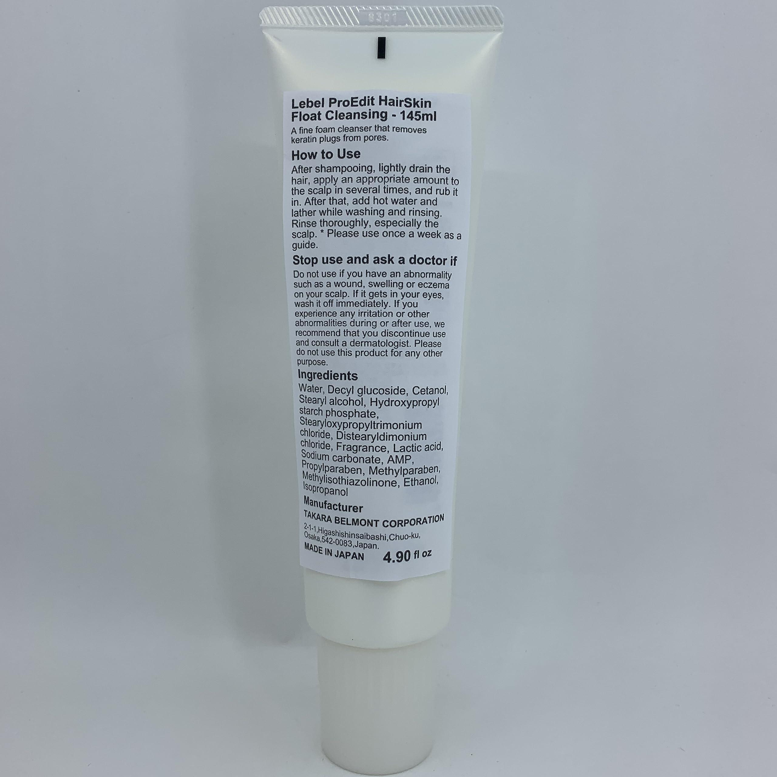 Level Proedit Hair Skin Float Cleansing Shampoo 145ml