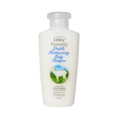 Leivy Goat Milk & Milk Protein Body Shampoo 250ml Natural Moisturizing Cleanser
