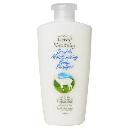 Leivy Body Shampoo Goat Milk and Protein 500ml – Nourishing & Hydrating Cleanser