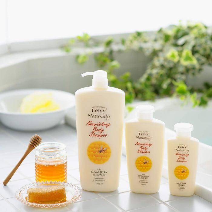 Leivy Body Shampoo with Royal Jelly and Honey 250ml for Nourished Skin