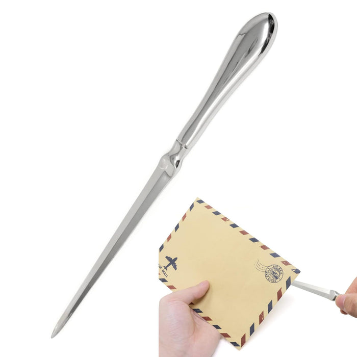 Lewaul Lightweight 23cm Metal Letter Opener for Home and Office Use