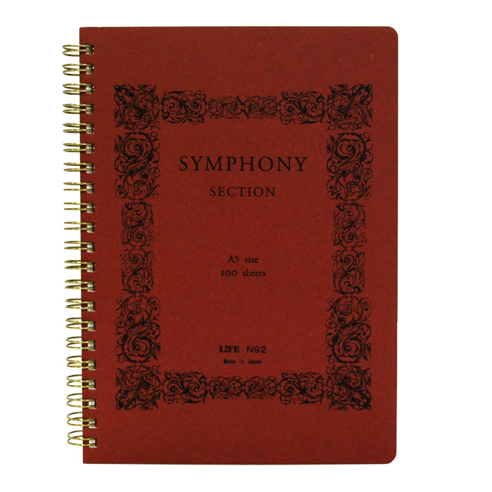 Life Symphony Grid Notebook A5 - Model N92