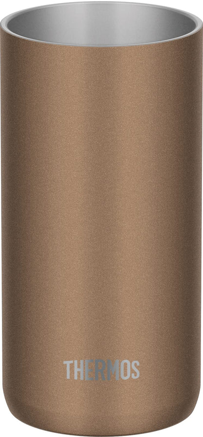 Thermos Lightweight 340ml Brown Gold Vacuum Insulated Tumbler - JDW-340C BWG