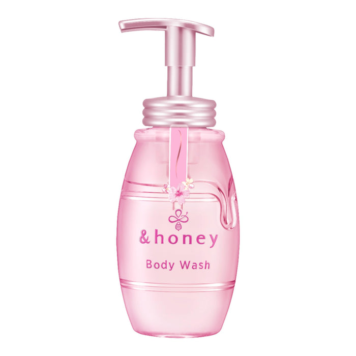 &Honey Sakura 2025 Pure Moist Foam Body Wash 500mL Limited Edition